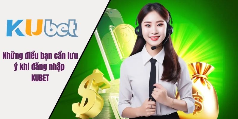 Những điều bạn cần lưu ý khi đăng nhập KUBET