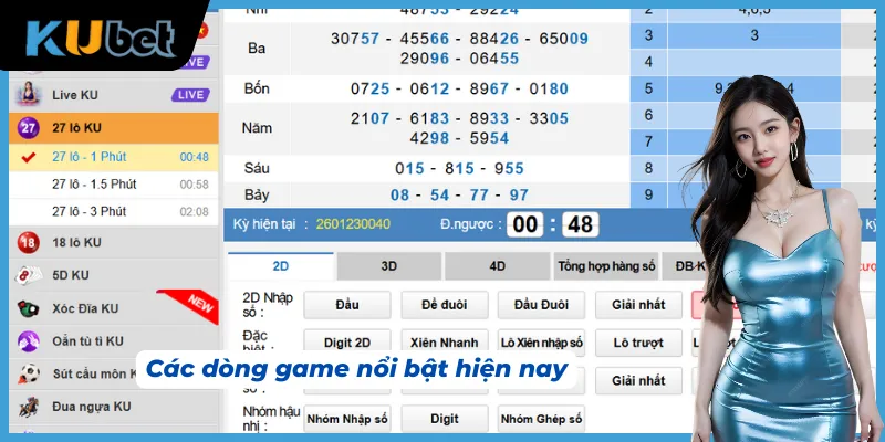 Danh sách game slot đổi thưởng được đông đảo người chơi lựa chọn
